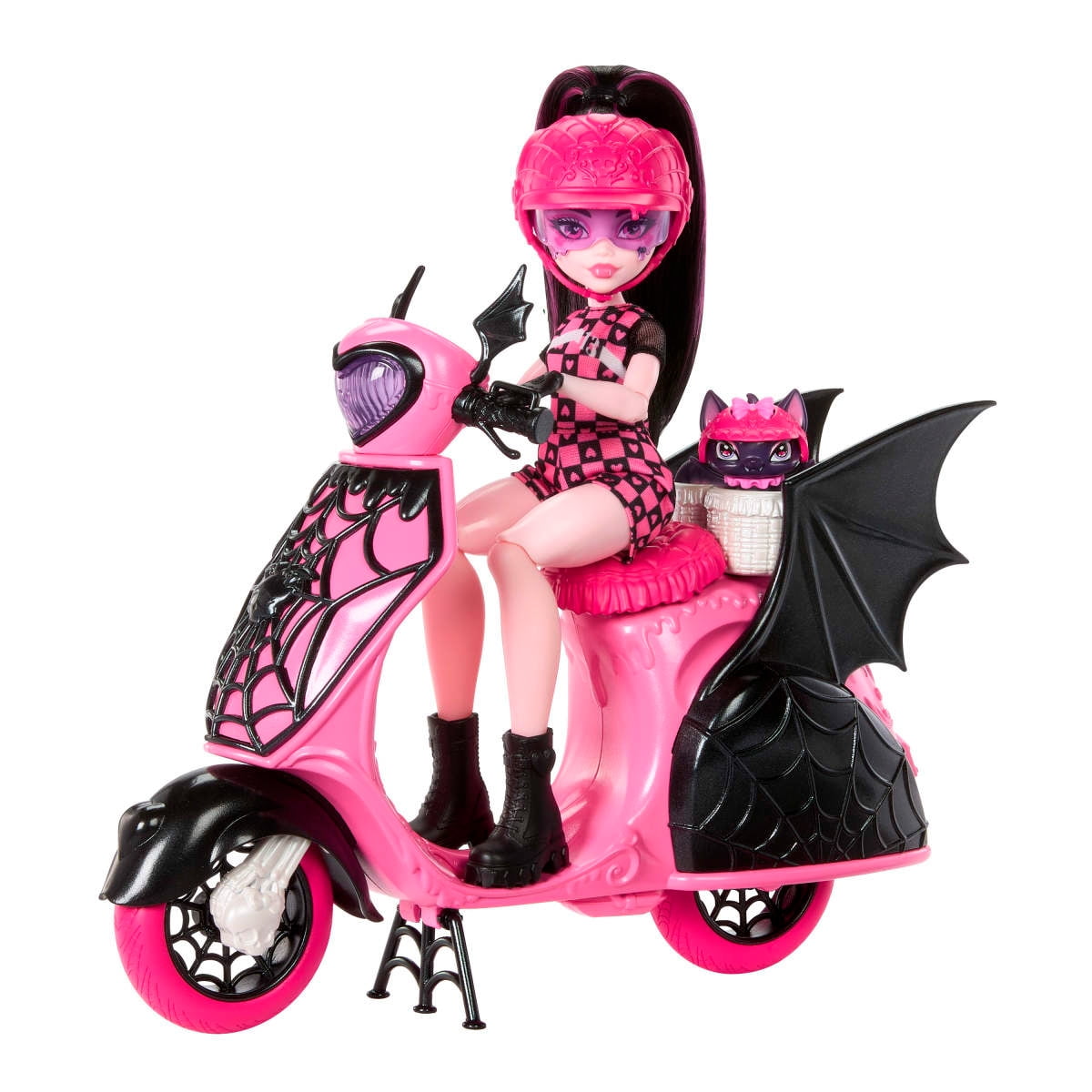 Monster High Muñeca Draculaura Con Scooter