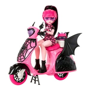 Monster High Muñeca Draculaura Con Scooter