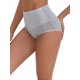 thumbnail image 5 of INSPIRE CHIC Ropa interior de algodón de talle alto para mujer con control de abdomen y levantamiento de glúteos, bragas de talla grande posparto, paquete de 5, M, 5 of 5
