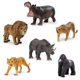 thumbnail image 1 of Set de juguetes para animales Terra de Battat Wild Life con tigre y león para niños mayores de 3 años, 1 of 8