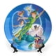 thumbnail image 1 of Peter Pan Plato decorativo de porcelana fina (bone china), plato decorativo de cerámica para hogar, oficina, soporte de pared, platos decorativos para dormitorio - 6 pulgadas (15 cm), 1 of 6