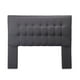 thumbnail image 1 of Respaldo Cama King Lino Gris Oscuro Sevilla CP, 1 of 2