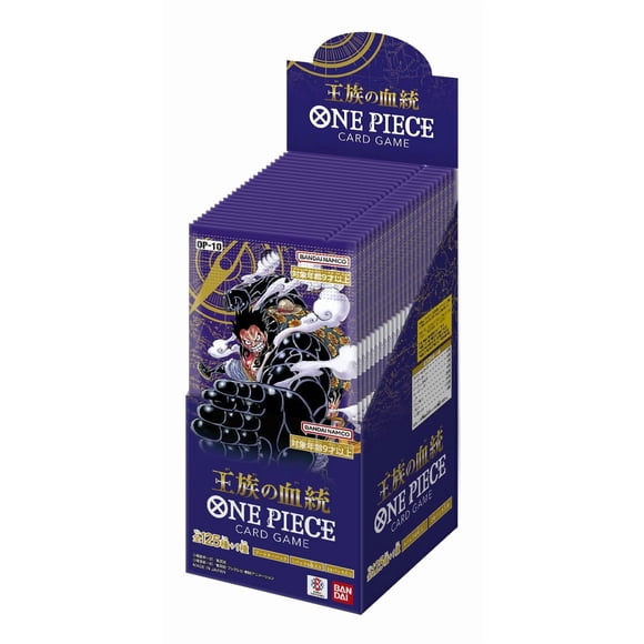 Juego De Cartas Bandai One Piece Royal Bloodline Op 10 Con 24 Paquetes