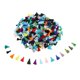 thumbnail image 3 of 100 Paquetes De Borla De Poliéster De Colores Mezclados Para Hacer Joyas De Bricolaje Elegante Con Anillo, 3 of 5