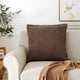 thumbnail image 2 of Cojín Better Homes & Gardens 22x22 Marrón con Cierre, 2 of 3