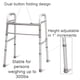 thumbnail image 3 of Walker Carex plegable, ligera para personas mayores, ajustable, 3 of 6
