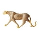 thumbnail image 3 of Estatua De Leopardo De Resina, Adorno Decorativo De Leopardo Para Mesa, Chimenea, Balcón, Dorado, 3 of 3