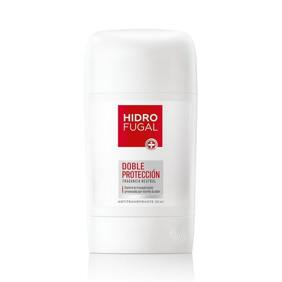 Desodorante Barra Hidrofugal Doble Protección Unisex, 50 ml