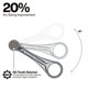 thumbnail image 4 of Juego de destornilladores Klein Tools 65200MAG con trinquete de perfil delgado, 4 of 7