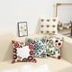 thumbnail image 2 of 6 fundas de almohada bordadas con toalla de lona, estilo pastoral para sofá, mesita de noche y soporte lumbar para oficina. Este producto no incluye relleno., 2 of 5