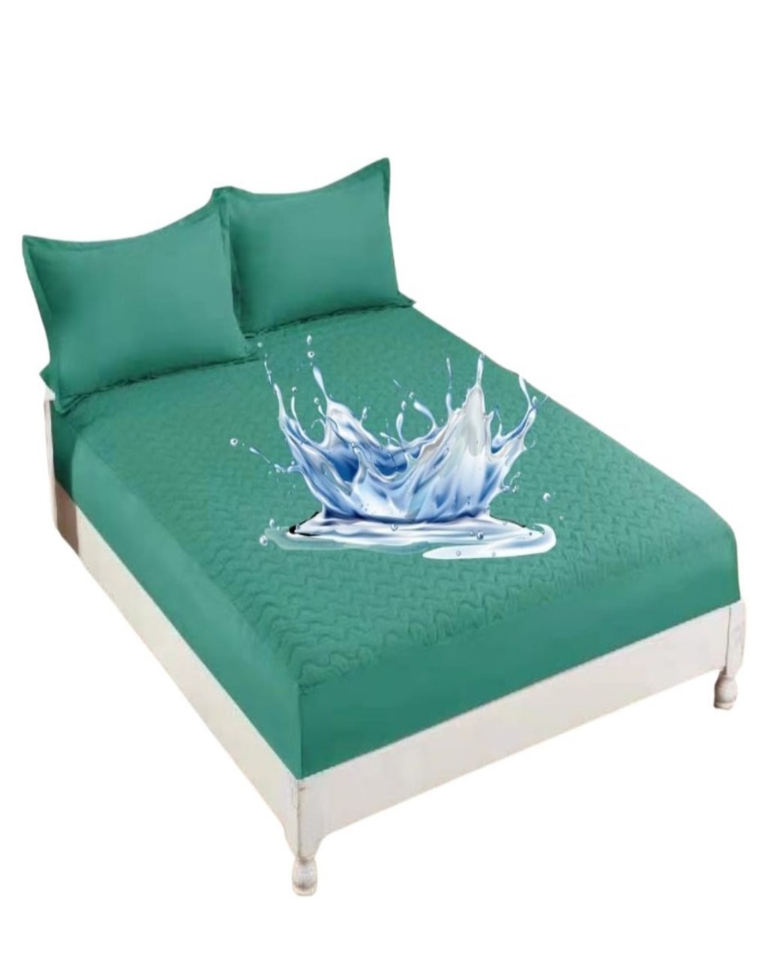 Genérica - Protector Colchón Super King Impermeable 200X200 2N3