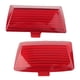 thumbnail image 5 of 1 Par De Cubiertas De Lentes De Luz Fender Tips Mud Guard Para Electra Glide Red, 5 of 5