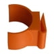 thumbnail image 2 of Recogedor de pelotas de tenis, recogedor de pelotas de golf, fácil de recoger, agarre de pádel para exteriores, recolector único de instalación rápida naranja, 2 of 5