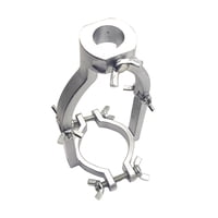 Magideal - Adaptador De Broca Para Orificios Cuadrados De Acero, Accesorio Resistente Para Máquina Perforadora, Diámetro De Abrazadera Ajustable De 38 Mm A 55 Mm