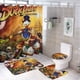 thumbnail image 1 of Juego de Cortina de Ducha Desmarcar Patoaventuras 4 Piezas, 1 of 6