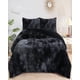 thumbnail image 3 of COBERTOR PELUDO INVIERNO KING- SUPER KING Negro Jaspeado, 3 of 3