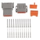 thumbnail image 4 of 1 Juego De Terminales De Enchufe De Conector De Cable Eléctrico Impermeable Sellado De 12 Pines, 4 of 5