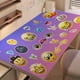 thumbnail image 1 of Emoji alfombrilla de escritorio/mesa extra-grande con base antideslizante de cuero y diseño temático; versátil para escritorios de ordenador, mesas de comedor, etc.40*60cm, 1 of 6