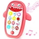 thumbnail image 1 of Teléfono de juguete QUERCITRON Baby Shark con funda para morder, luz y música, 1 of 9