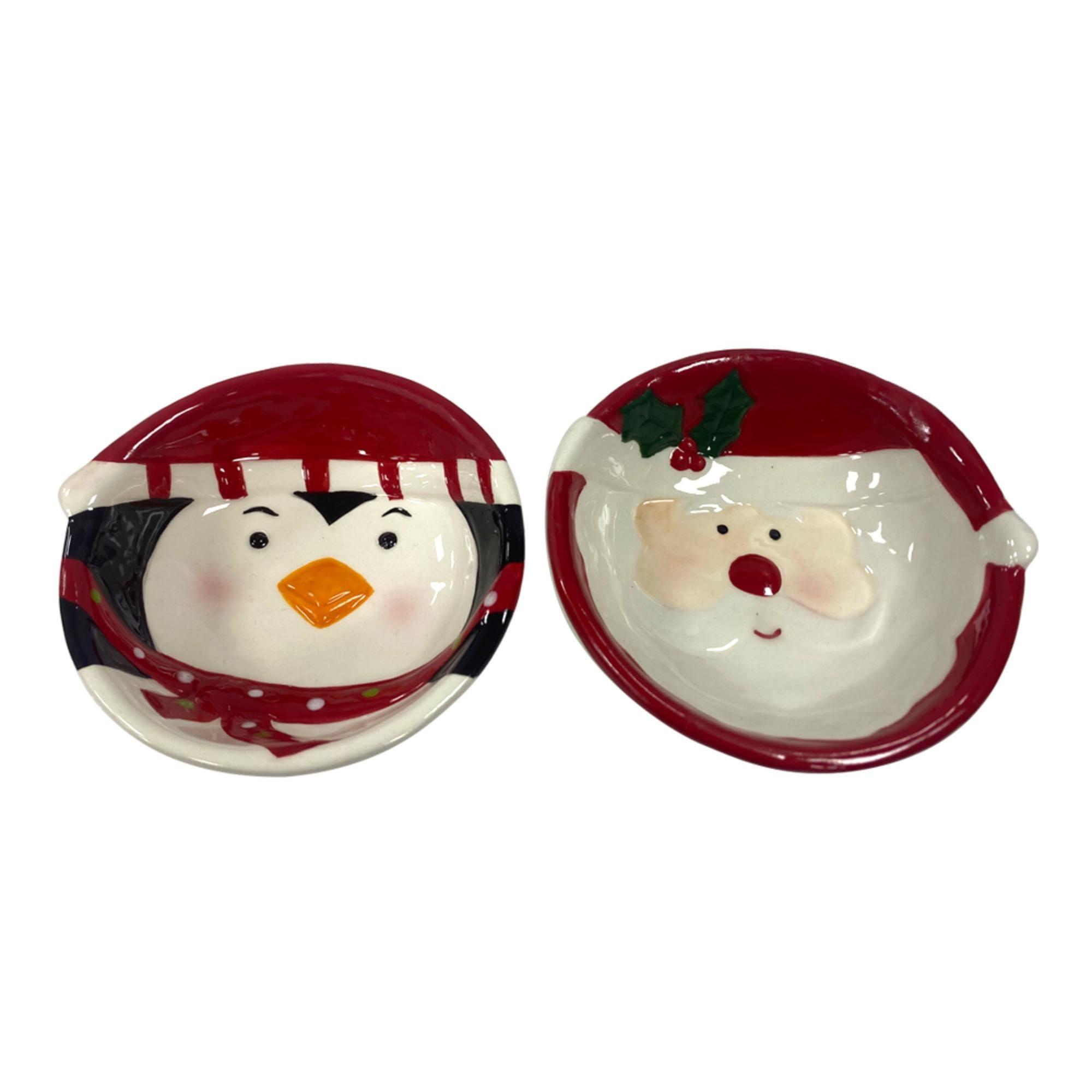 Plato De Cerámica Con Diseño Navideño, Producto Surtido, 1un Holiday Time