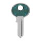 thumbnail image 1 of Llave Hillman M-1 Green ColorPlus Key Nueva, 1 of 2