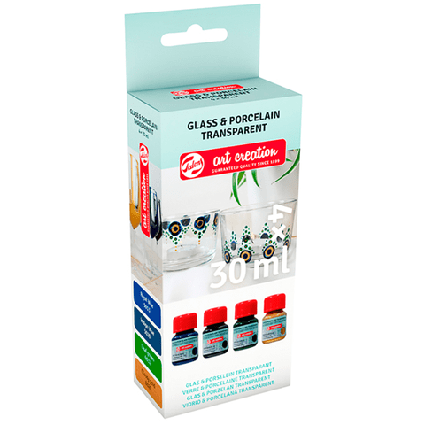 Pintura Para Porcelana Y Vidrio Transparente Art Creation