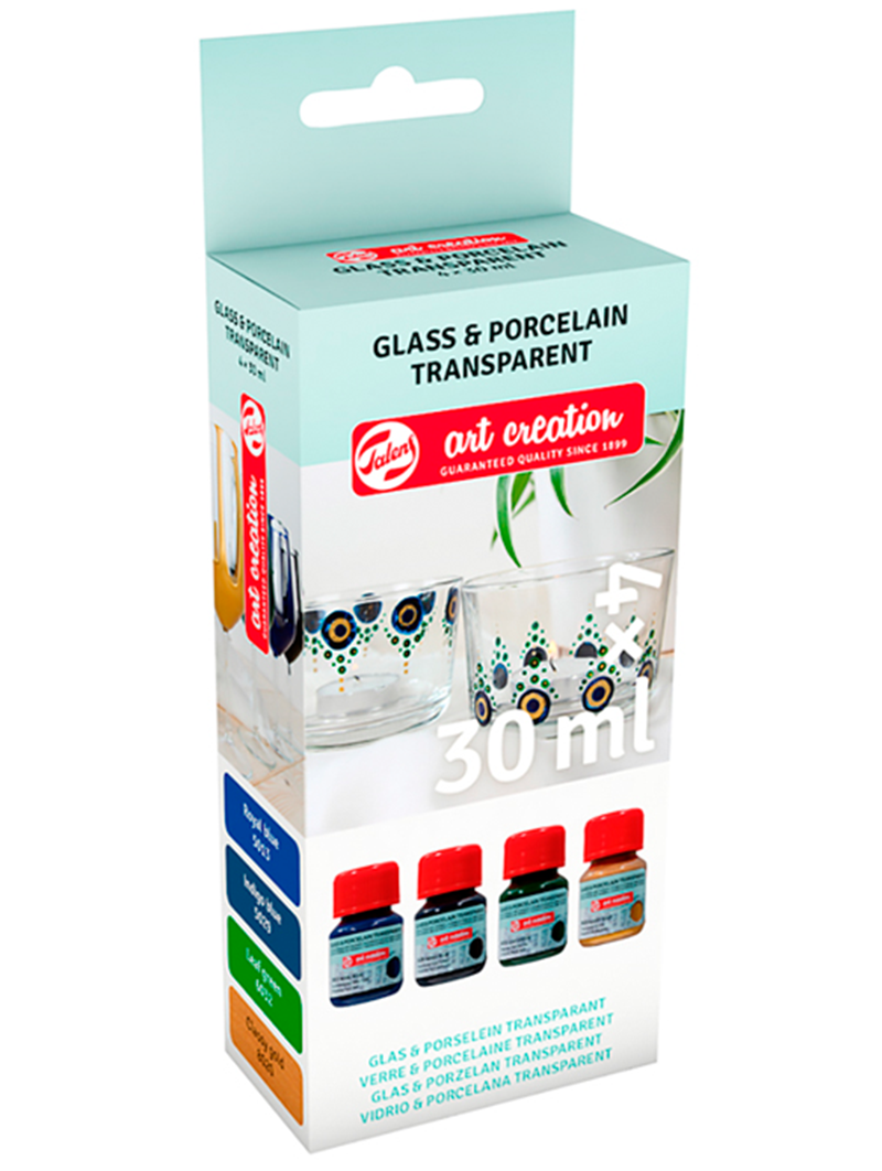 Pintura Para Porcelana Y Vidrio Transparente Art Creation