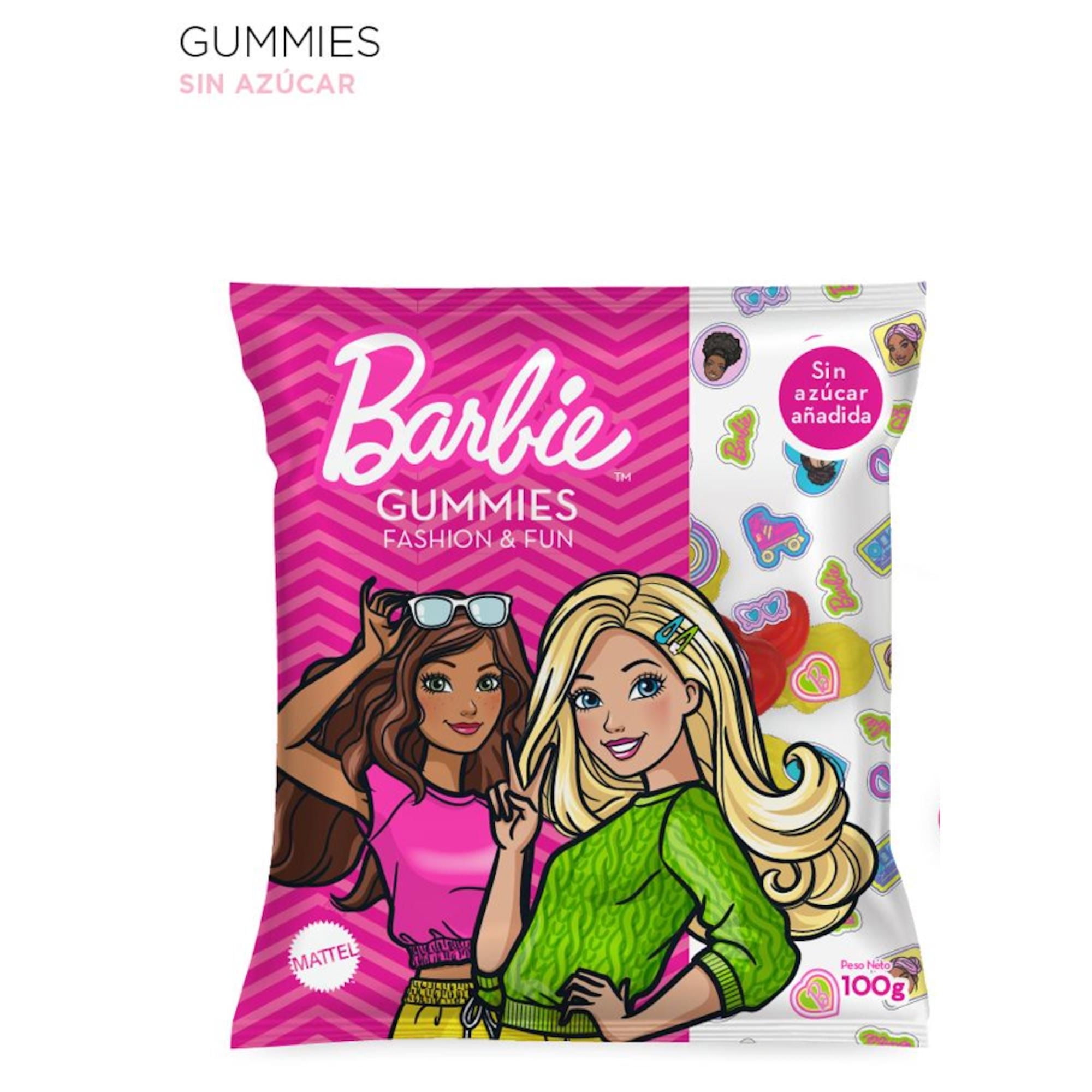 Gomitas Mix Barbie 100 g Dulce Locura