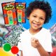 thumbnail image 3 of Juego JA-RU de matatena vintage de metal con 2 pelotas rebotadoras, 3 of 8