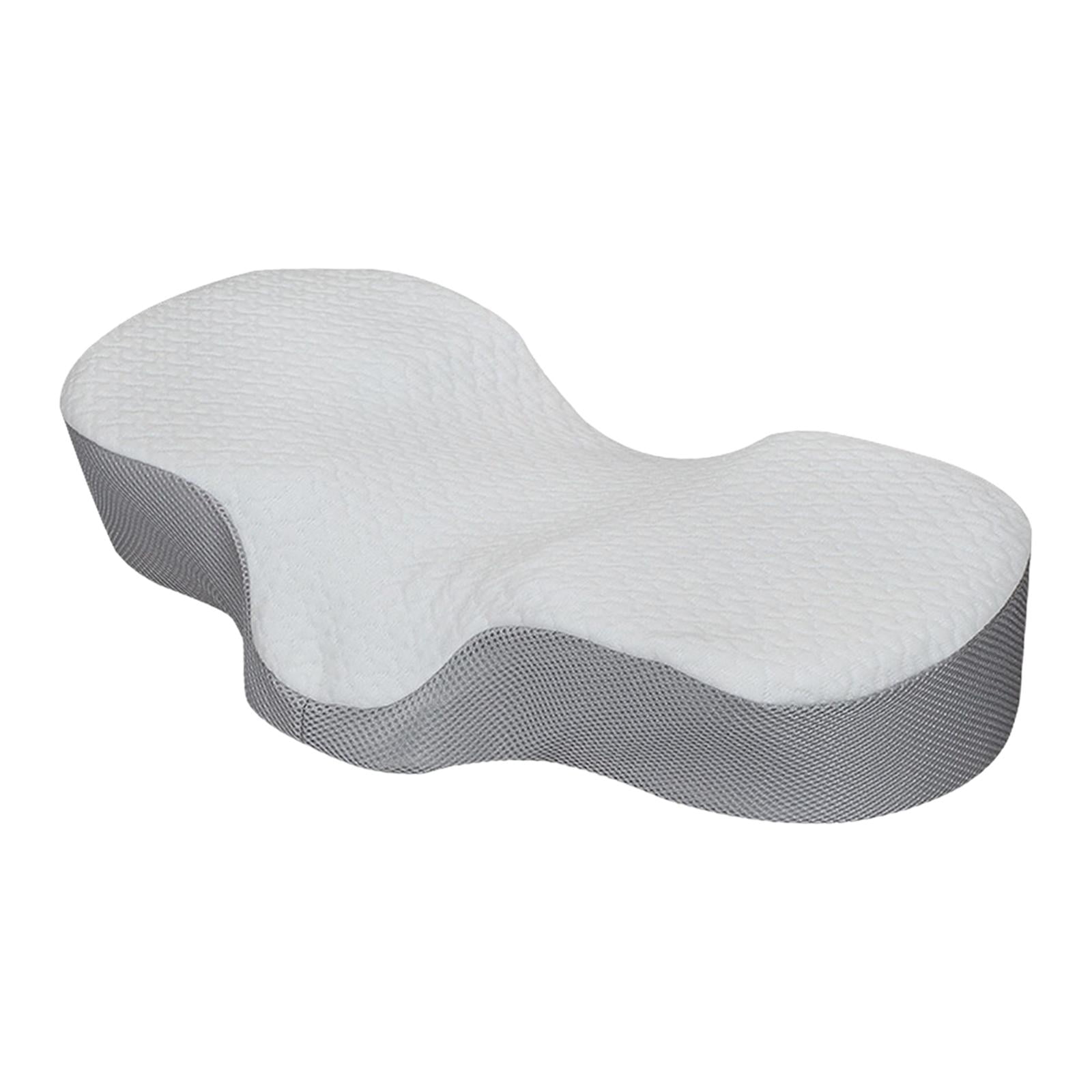 Magideal - Almohada Para El Cuello Almohada Para Dormir Ergonómica Cómoda Y Transpirable Almohada Para Dormir Almohada Cervical Para La Espalda, El Estómago O El Estilo D