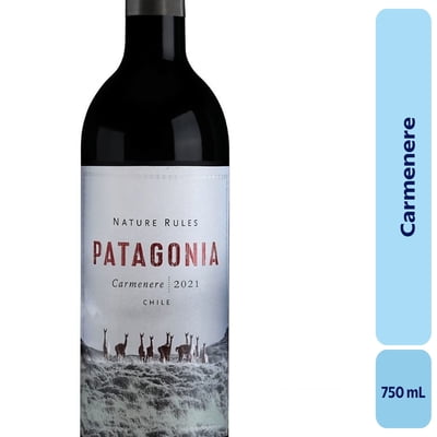 Vino Carménère Botella 750 Ml Patagonia