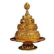 thumbnail image 3 of Budista tibetano que ofrece esculturas religiosas, colección hecha a mano, regalo de bendición, estatua decorativa, plato de Mandala para escritorio y, 3 of 5