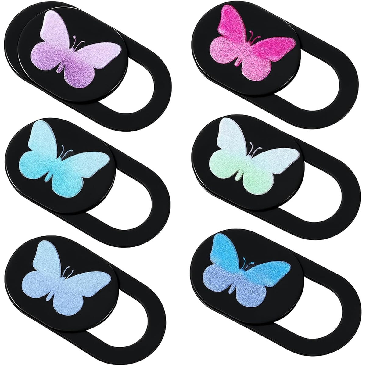 Cubre Webcam Qulkws Mariposa Ultrafino Pack 6 Laptop