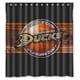 thumbnail image 1 of Cortina de ducha de los Anaheim Ducks, juego de cortina de baño con ganchos, tamaño 66 x 72 pulgadas, 1 of 3