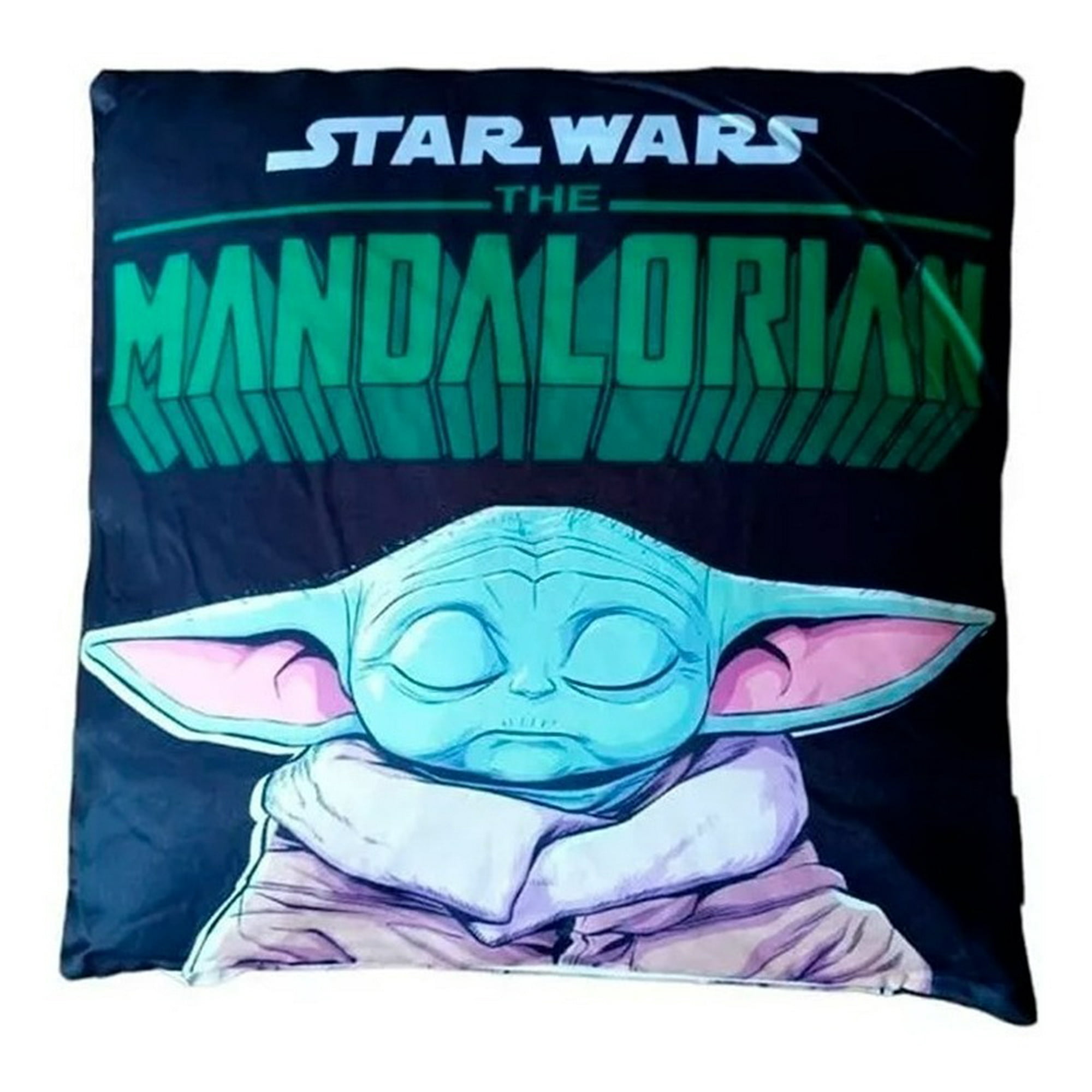 Genérico - Cojin Cuadrado Especial Diseño Mandalorian Dibujo Animado