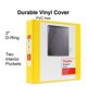 thumbnail image 2 of Binder Staples ST60223, 2 pulgadas, 3 anillos con vista en D, amarillo, 2 of 6