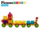 thumbnail image 3 of Bloques de construcción Picasso Toys PTB103 Alphabet Train, 103 unidades, 3 of 8