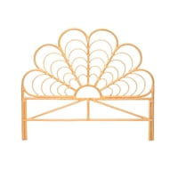 Respaldo De Cama Ratán Aoni 2 Plazas 160X140 Cm Atmosphera