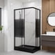 thumbnail image 4 of Shower Door 110x70 Rectangular Strava Negro, 4 of 7