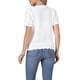 thumbnail image 3 of INSPIRE CHIC Top de Punto de Crochet para Mujer, Manga Corta, Cuello Redondo, Suéter con Ojales, Camiseta Blanca Talla S, 3 of 6