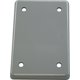 thumbnail image 1 of Funda de caja Cantex rectangular de PVC, 1 banda, 12 cm de alto x 7,6 cm de ancho, gris, 1 of 2