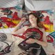 thumbnail image 5 of Pablo Picasso Quilts for Queen Bed Bedspreads,Soft Bed Quilt Lightweight Bedspread,Quilted Coverlet 3 Piece Bed Sheets, 5 of 5