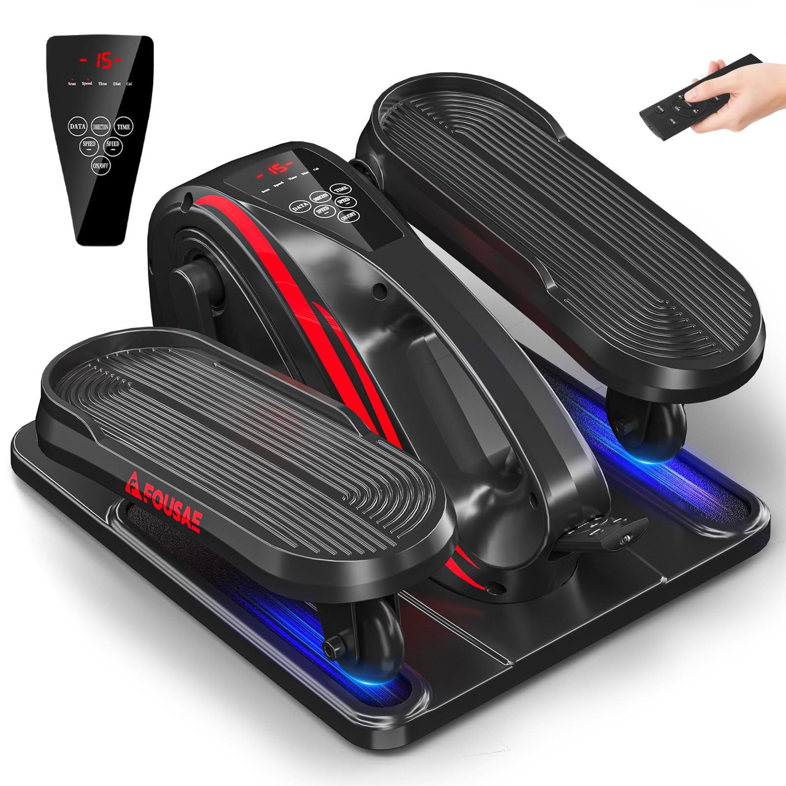 Máquina Elíptica Bajo Escritorio Fousae Con 15 Velocidades Y Control Remoto