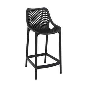Pandalino - Taburete Bardo | Diseño Moderno| Exterior E Interior| 65Cm Negro Negro