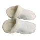 thumbnail image 2 of Forro De Zapatillas De Felpa, Funda Gruesa De Felpa Con Agujeros Para Zapatos, Para Baño, Cocina, 19 Cm, Blanco, 2 of 3