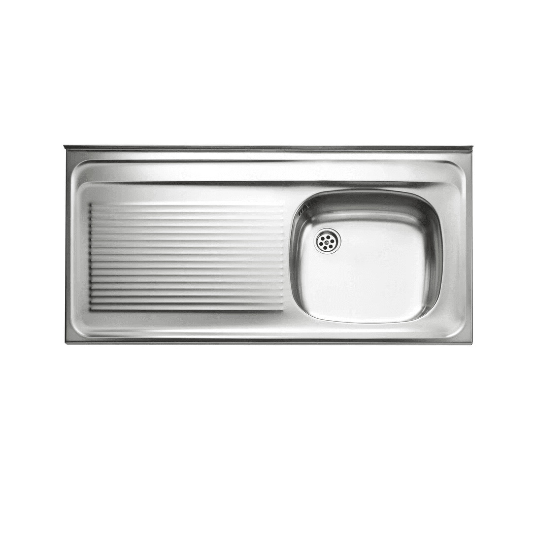 Lavaplato Teka 1sec.izq Y 1dep. 1.0mt Sobrep. Monoblock