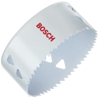 Sierra Perforadora Bosch Hbt436 Bimetálica Con Ranura En T, 4-3/8 Pulgadas, 111 Mm