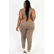 thumbnail image 3 of Conjunto de Camiseta sin Mangas Corta y Pantalones Deportivos de Felpa Francesa de Talla Grande, 3 of 5