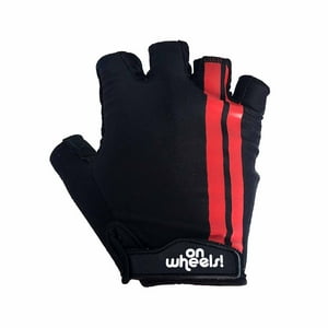 Onwheels - Guante Corto Ow Negro/Rojo Xs