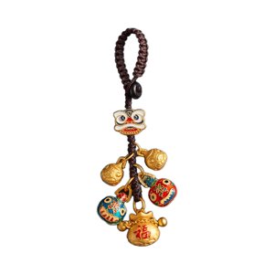 Magideal - Llavero De Fortune God 2024, Decoraciones De Año Nuevo De Dragón, Mochila De Aleación De Cumpleaños, Adorno Colgante Tradicional, Suministros Para